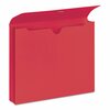 Smead Wallet, 2", Elastic Cord, Red, PK10 77205